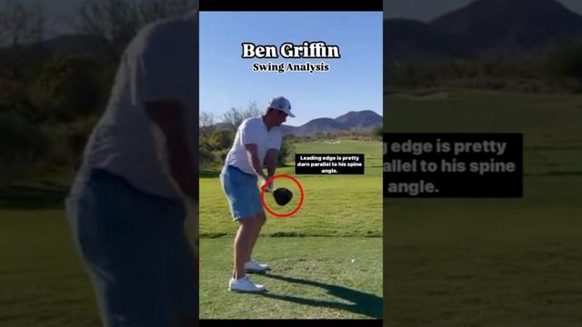 ⛳️ Ben Griffin DTL Swing Analysis | #golf #golfswing #golfer #golftips #golfinstruction #golflesson