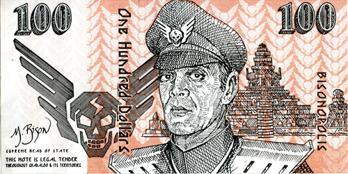 You will not actually be paid in Bison dollars....well....probably not.