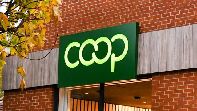 A Central Co-op sign
