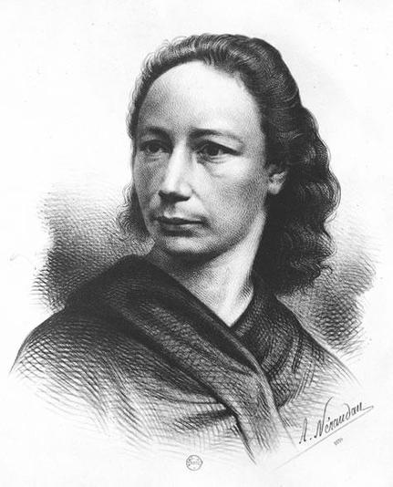 Dessin représentant Louise Michel