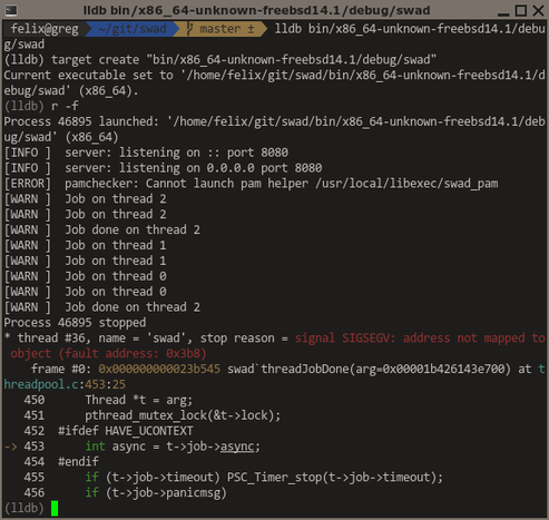 Somehow, data is currently corrupted on finished thread jobs...