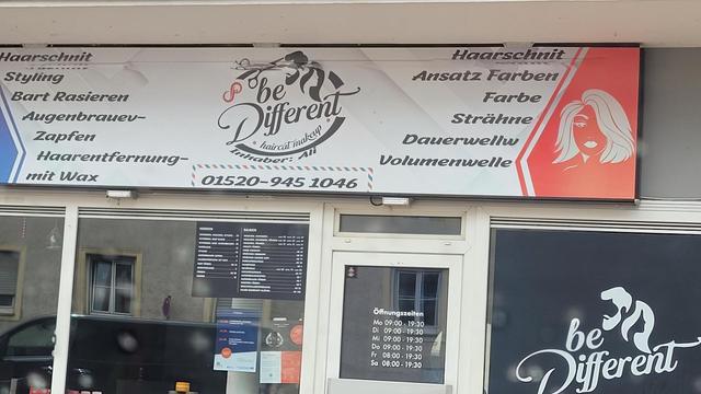 Friseur mit Orthographie problemen