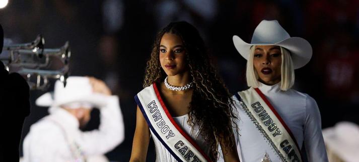 Blue Ivy en la actuación de Cowboy Carter / Brooke Sutton