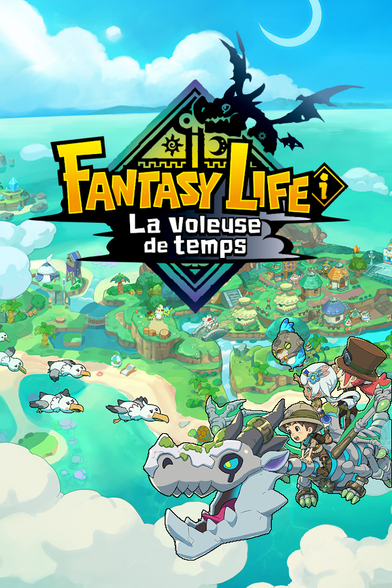Pochette du jeu Fantasy Life i - La Voleuse du Temps
