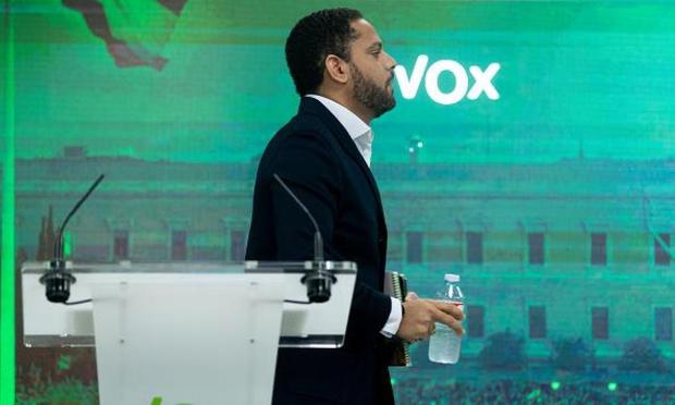 El vicepresidente de Vox, Ignacio Garriga, en una imagen de archivo. (Eduardo Parra/Europa Press via Getty Images)