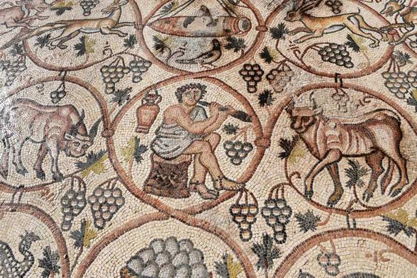 mosaico bizantino Israele