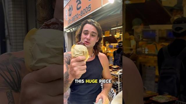 Eating Mystery Meat in Tokyo Japan