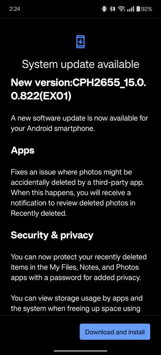 OnePlus 13 - System Update. #oneplus #oneplus13 #update