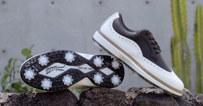 Tiger Woods’ Sun Day Red debuts a new golf shoe full of retro details