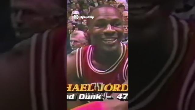 Michael Jordan's INSANE Dunk Shocks the World! (Unbelievable Reaction) #nba #nbalatino #basketball