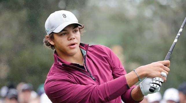 Tiger’s son Charlie Woods captures first junior crown