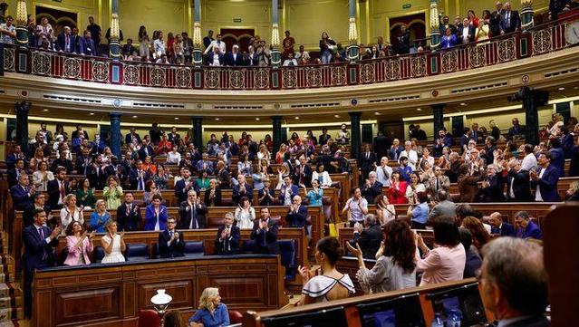 El Congrés va aprovar el maig del 2024 per només un vot la llei d'amnistia (Reuters/Susana Vera)