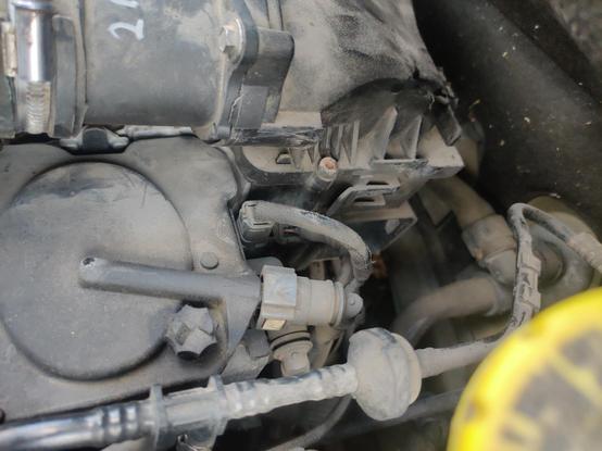 Oil vapor tube completely detached and missing