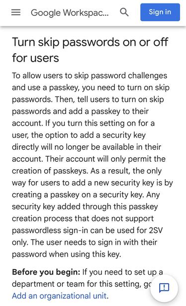 Screenshot of the linked page in English