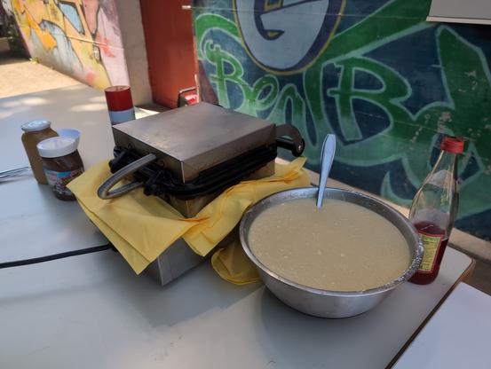 Waffeln bei der CoSin