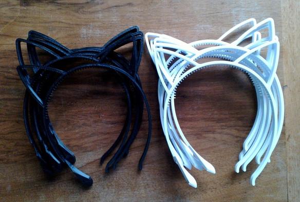 Rudelblinken 3D printed cat ears