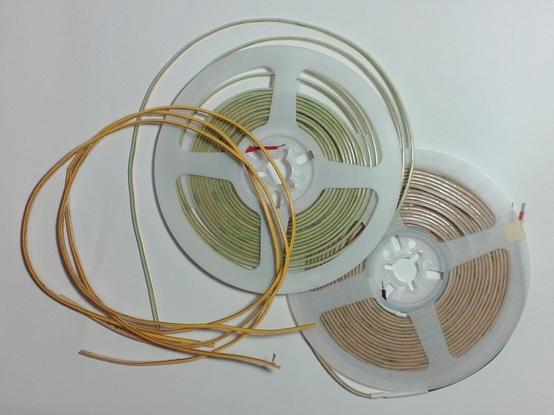 Rudelblinken reels of LED strips in different colors