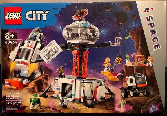 LEGO 60434 Space Base and Rocket Launchpad - Box Front