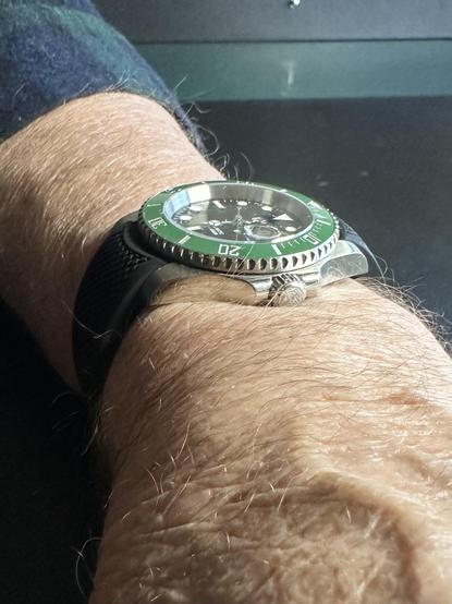 wristwatch selfie
