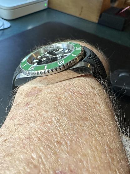wristwatch selfie