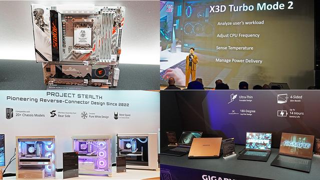 Ryzenの性能をさらに引き出す「X3D Turbo Mode 2」マザーをGIGABYTEが発表、ロープロのGeForce RTX 5060にゲーム/AI用途に適したゲーミングノートも展示