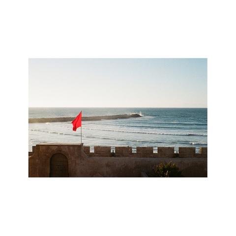 View of the Mediterranean sea in Rabat, Morocco