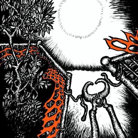 Illustrazione che riprende uno degli ingressi recintati al parco DonBosco che viene aperto.