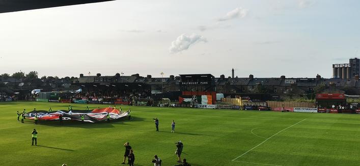 Home of the bohs. Dalymount from the stands