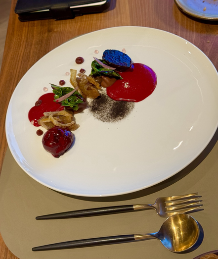 Rote Beete mit karamellisierten Zwiebeln