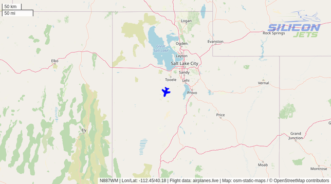 N887WM since Fri May 30 2025 19:48:48 GMT+0000 (Coordinated Universal Time)