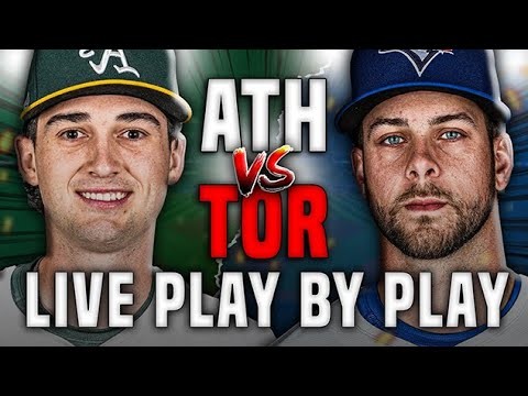 TORONTO BLUE JAYS vs. THE ATHLETICS - LIVE Play By Play (May 30 2025)