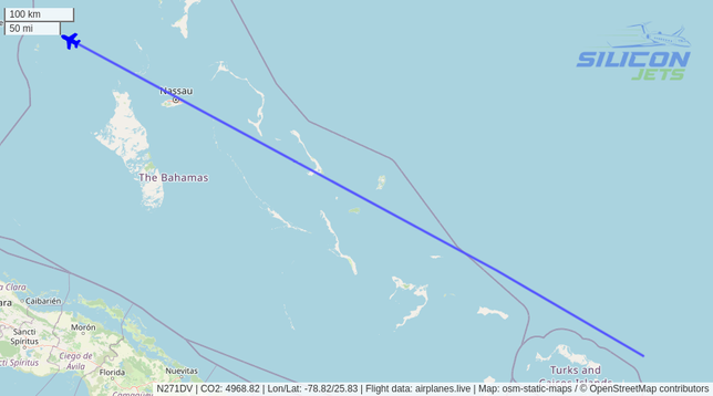 N271DV since Fri May 30 2025 23:53:12 GMT+0000 (Coordinated Universal Time)