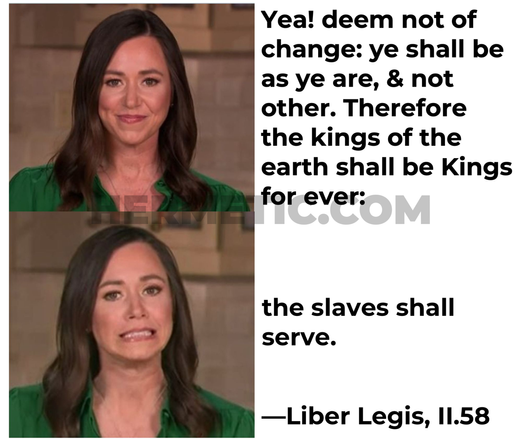 Katie Britt SOTU cringe meme format. Text is as in post.