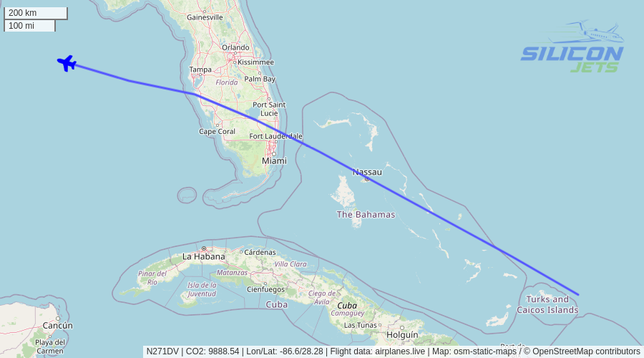 N271DV since Fri May 30 2025 23:53:12 GMT+0000 (Coordinated Universal Time)