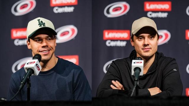 Exit Interview: Sebastian Aho and Logan Stankoven