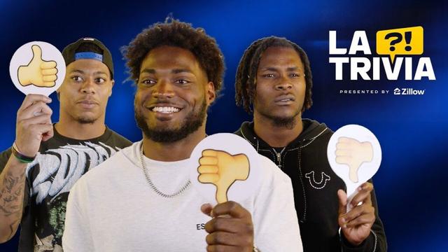 Rams Rookies Get Put To The Test With LA Trivia