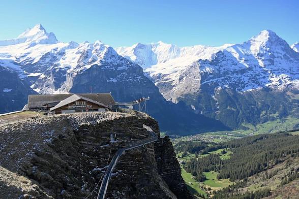 Jungfrauregion, Grindelwald, Berner Alpen und Top of Europe.