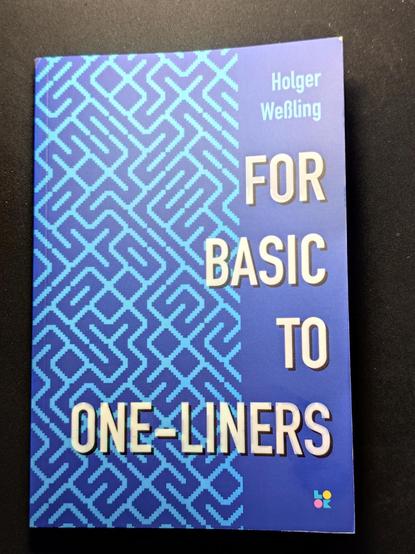 For basic to one liners book cover