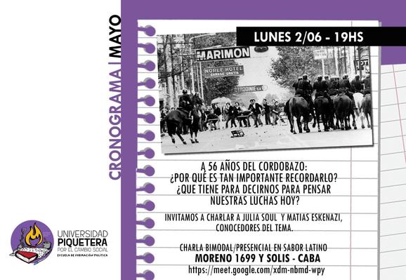 ¿Por qué resulta tan importante recordar el Cordobazo?