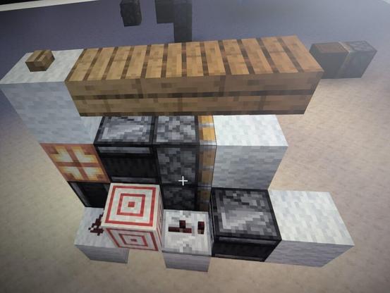 2 wide hidden floor entrance, probably better ways to do it but I'm new to redstone