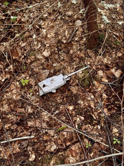 Vaisala radiosonde on ground