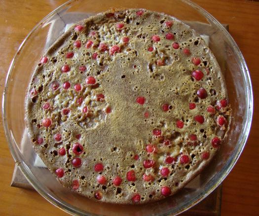 Clafoutis aux merises et cannelle
