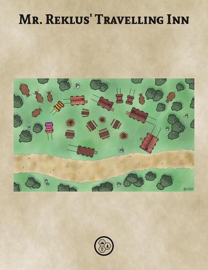 Map of the travelling inn!