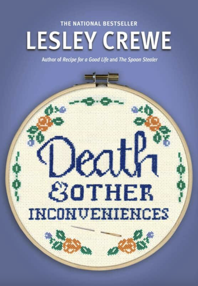 Death & Other Inconveniences by Lesley Crewe (nominated for the 2025 APMA Best Atlantic-Published Book Award) (Nimbus Publishing) Well, Dick’s dead. Now what? Margo, his widow, is trying to dodge the tsunami of paperwork coming her way. She doesn’t want to deal with the details—why do you think she was married in the first place? Dick always handled the drudgery. Monty, Margo’s ex-husband (the first one, not the dead one), is trying to support Margo—who seems to be finally entering adulthood at the tender age of sixty-two. Their daughter Julia knows Margo needs her, but between work complications, house complications, and genius-yet-useless son complications, Julia’s gasping for air already. Dead Dick’s ex-wife Carole and their daughter Velma consider a Margo a maneater thanks to a few long-ago indiscretions, so the funeral is a nightmare. Life in New Brunswick lately is a tornado of siblings, children, pets, marriages, health issues, and endless bureaucracies. And at the centre of it all is Margo, living alone for the very first time, trying to endure everyone else’s judgements about the woman she is when she doesn’t even know herself. Maybe a cat will help. (The cat doesn’t help.) How old do you have to be to come of age? ….and has anyone seen Dick’s will? https://nimbus.ca/store/death-other-inconveniences.html