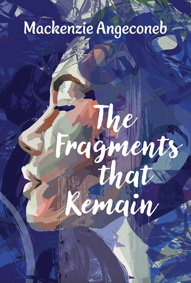 Book cover for The Fragments that Remain by Mackenzie Angeconeb (DCB Young Readers, Cormorant Books) 2025 Sheila A. Egoff Children’s Literature Prize, indigenous YA novel. Andy and Ally are honorary twins; once born to reflect each other, now only one remains to pick up the fragments of a shared life. Cover shows a woman with her face to the light, eyes closed, in a painterly style. https://www.cormorantbooks.com/Books/T/The-Fragments-that-Remain