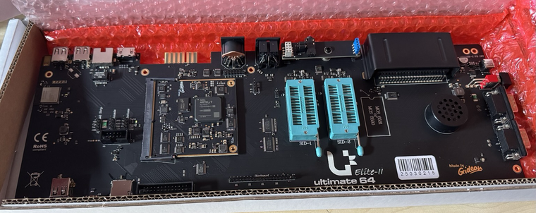 Mainboard of C64 Ultimate Elite MK2