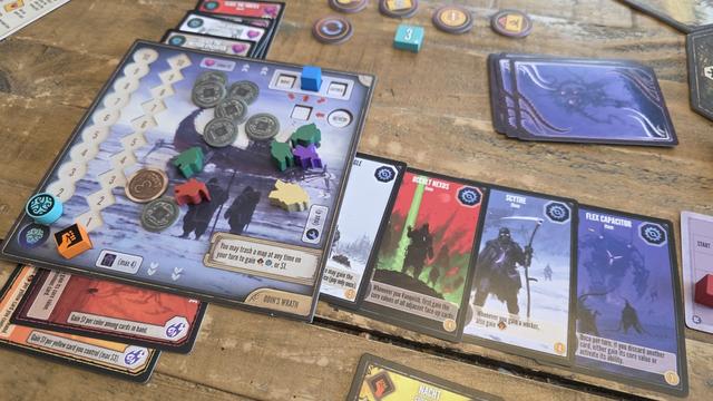 My board at cards at conclusion of Expeditions