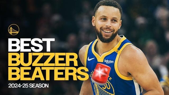 The BEST Buzzer Beaters of the Golden State Warriors 2024-25 Season