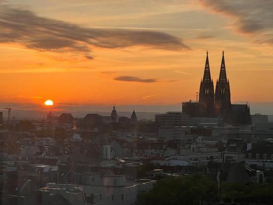 Sunrise in Cologne