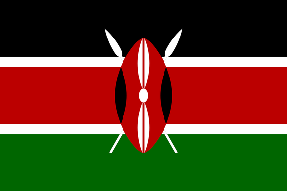 Flag of Kenya. Image by OpenClipart-Vectors from Pixabay.